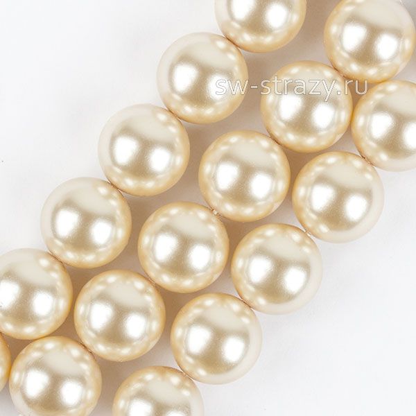 Round Pearl 1H 10 mm White