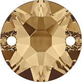 Пришивные стразы 3288 MM 8 Crystal Golden Shadow
