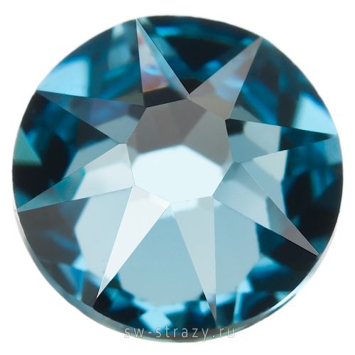 Стразы горячей фиксации 2078 ss 16 Aquamarine HF