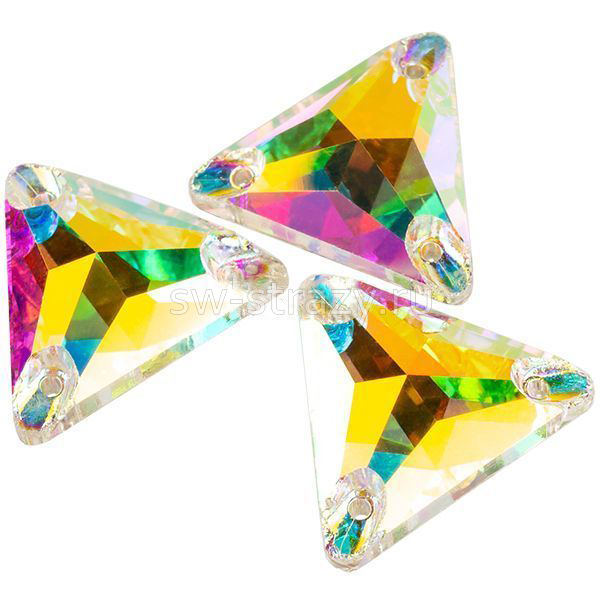 YHB 3770 12*12 mm Crystal AB