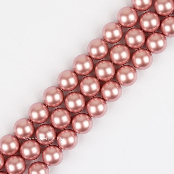 Жемчужины 5810 12 mm Crystal Powder Rose Pearl