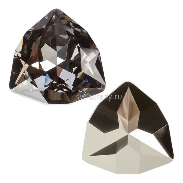 Кристаллы 4706 12 mm Crystal Silver Night