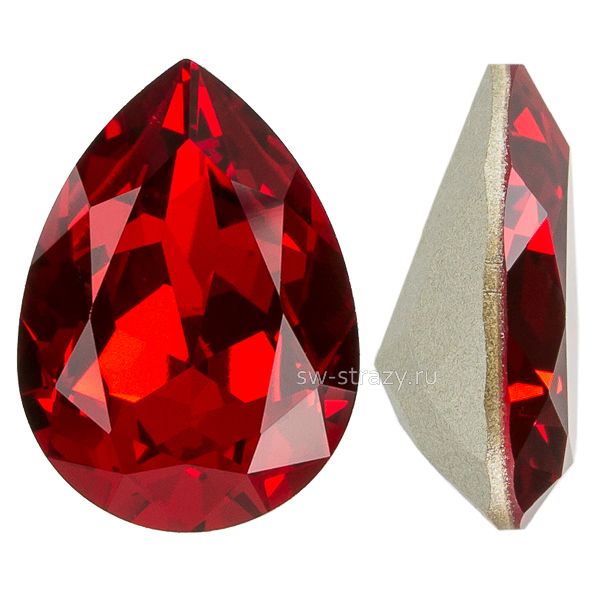 Кристаллы 4320 14x10 mm Scarlet