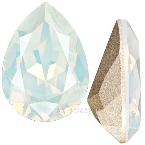 Кристаллы 4320 14x10 mm White Opal