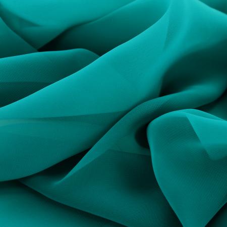 Шифон Peacock Blue