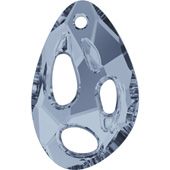 Кулоны 6730 34x22 mm Crystal Blue Shade