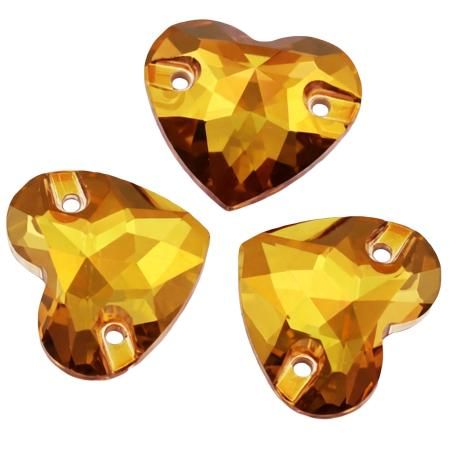 Heart 3858 Пришивные кристаллы Crystal Sunshine