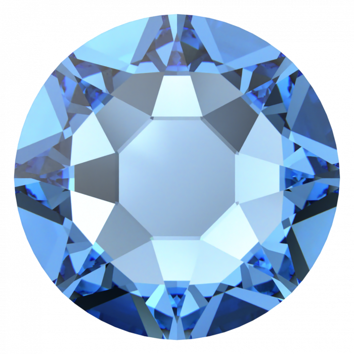 Стразы горячей фиксации 2078 ss 20 ReCreated Ice Blue HF