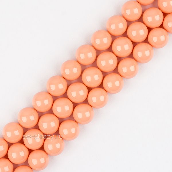 Жемчужины 5810 6 mm Crystal Pink Coral Pearl