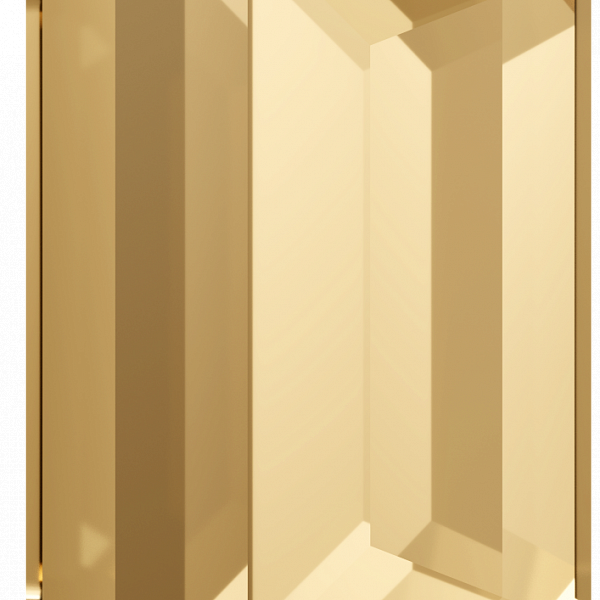 2772 6.5x2,1 mm Crystal Golden Shadow F